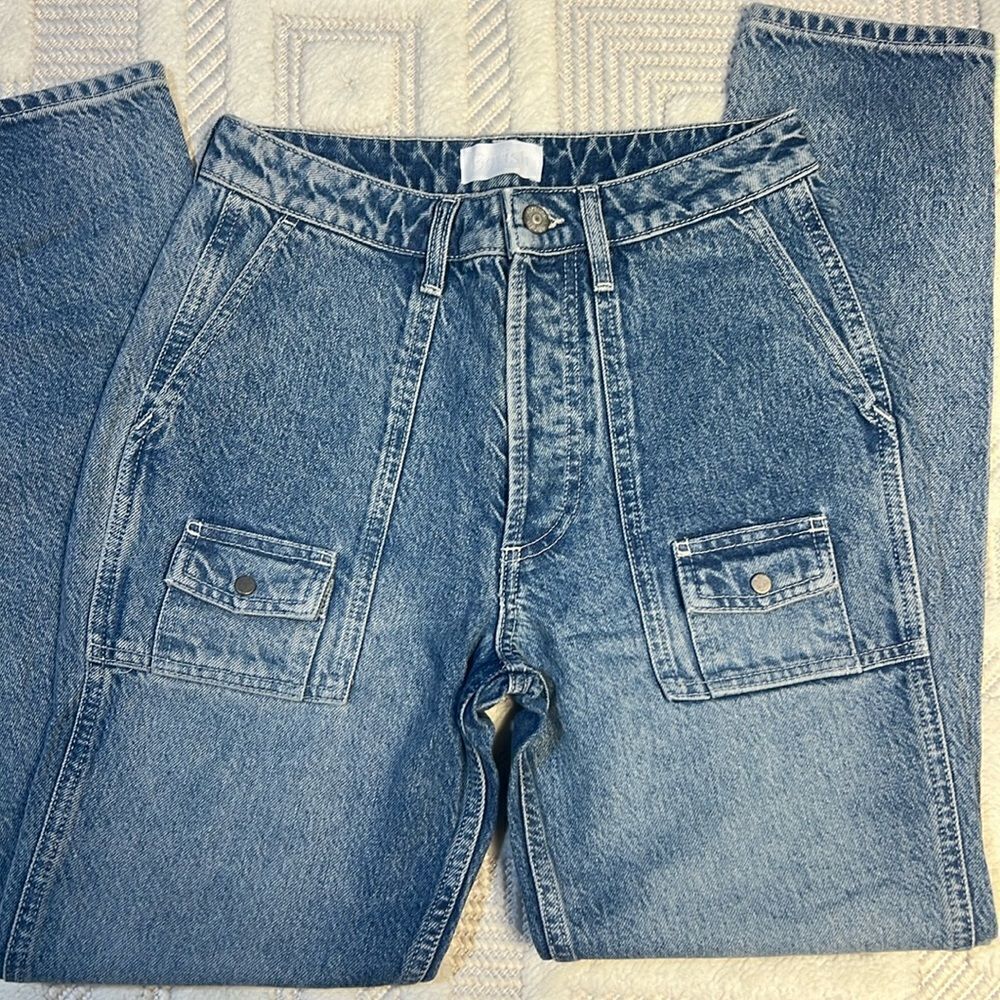 BOYISH - Button Fly High Rise Jean